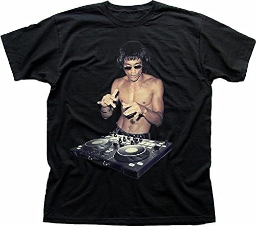 Bruce DJ Lee Rave Kung-FU Karate Lee Jun-Fan Black t-Shirt XL Bruce DJ Lee Rave Kung-FU Karate Lee Jun-Fan Black t-Shirt XL von YI JAN