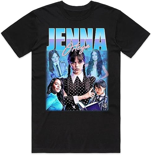 Jenna Ortega Homa T-Shirt L Jenna Ortega Homa T-Shirt L von YI JAN
