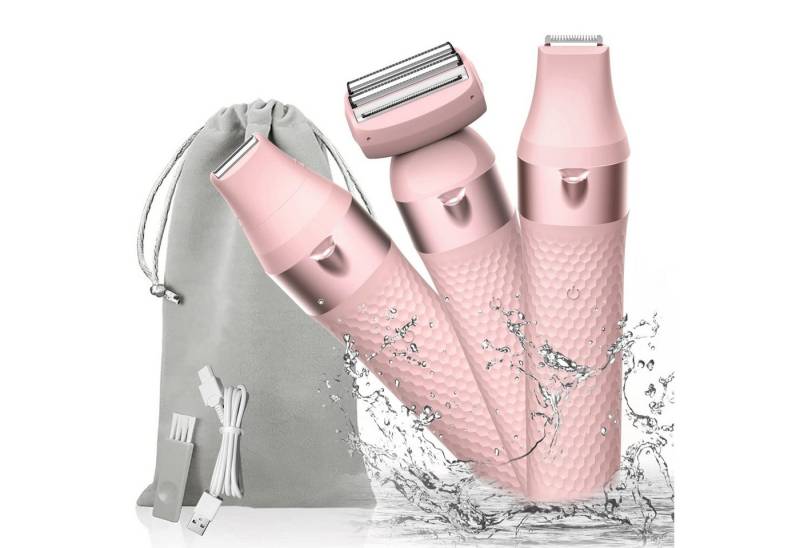 YI Elektrokörperrasierer 3 in 1 Intimrasierer für Frauen Elektrisch mit Double Float Folien von YI