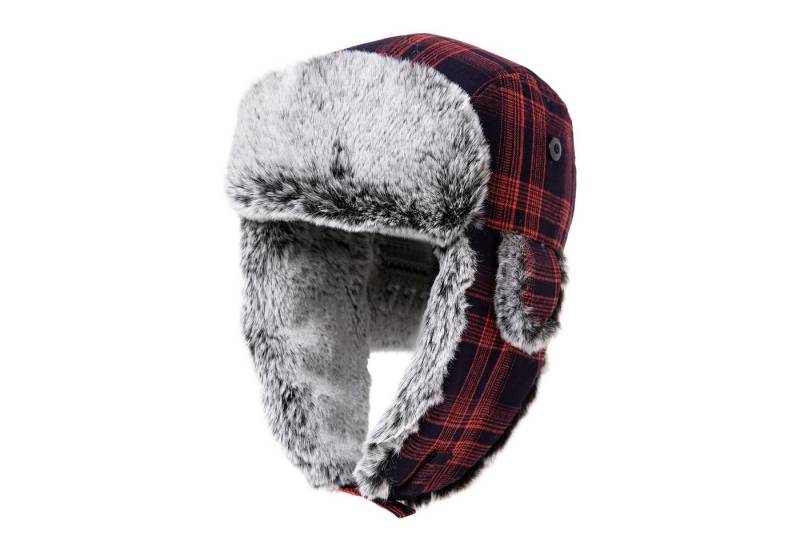 YI Fellimitatmützen Warme Fliegermütze Wintermütze mit Ohrenklappen weiche Trappermütze von YI