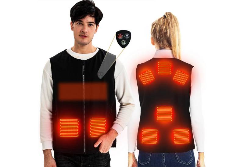 YI Funktionsweste Heizweste für Männer und Frauen Winterheizweste Elektrische Heizweste von YI