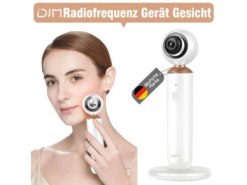 YI Gesichtsmassagegerät DJM 4.0 RF-Gerät: Anti-Aging mit 0,9 MHz-Frequenz-Collagenregeneration von YI