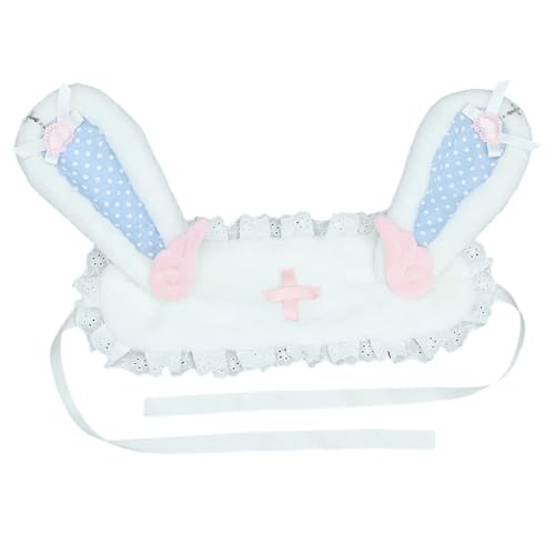 Maid Rabbit Stirnbänder Kaninchen Band Cartoon Ohren Haarreifen Kaninchen Flügel Kopfbedeckung Party Cosplay Foto Requisiten Kaninchen Stirnbänder für Frauen von YIAGXIVG