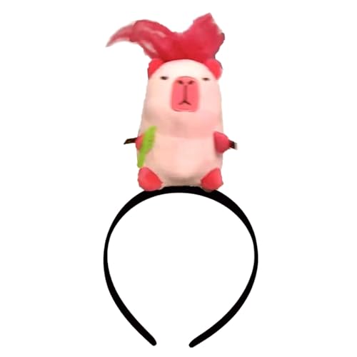 Niedliches Capybara-Haarband, Cartoon-Tier-Haarband, Haarreif für Jugendliche und Cosplay, stilvoller Kinder-Kopfschmuck, Schmuck, Cartoon-Tier-Haarband von YIAGXIVG