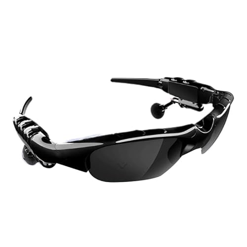 YIAGXIVG Kabellose Sonnenbrille Headset Bluetooth-kompatibel Wireless Musik Sonnenbrille Kopfhörer Kompatibel mit iOS Android Handys 368 Smart Brille Eingebaute Kopfhörer für Damen Herren von YIAGXIVG