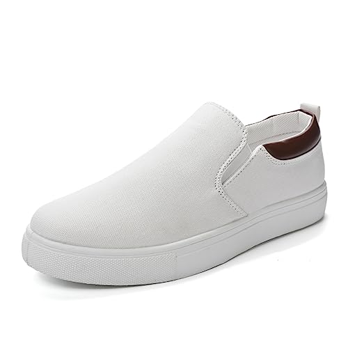 YIBLBOX Herren Slip On Sneakers Leichte Loafers Schuhe Große Größe Casual Walking Schuhe von YIBLBOX