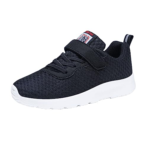 YIBLBOX Kinder Mädchen Jungen Laufschuhe Leichte Atmungsaktive Slip auf Athletic Sport Sneakers von YIBLBOX