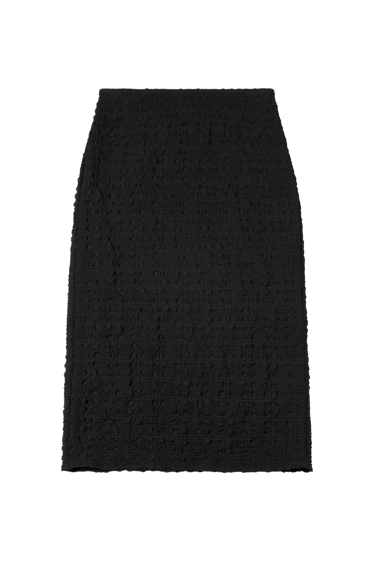 TEXTURED MIDI SKIRT - Black - S - YIBRI - Midi skirts von YIBRI