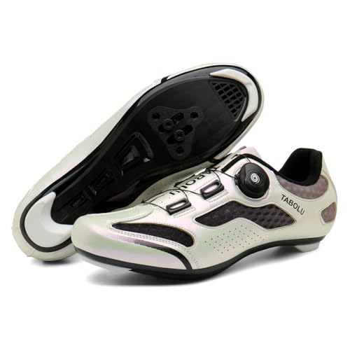 YIENHUI Fahrradschuhe Für Herren Und Damen Fahrradtrainer Atmungsaktive Unisex-Sneaker Für Drinnen Und Draußen Bequeme, rutschfeste Spinbike-Schuhe-Beige||Numeric_45 YIENHUI Fahrradschuhe Für Herren Und Damen Fahrradtrainer Atmungsaktive Unisex-Sneaker Für Drinnen Und Draußen Bequeme, rutschfeste Spinbike-Schuhe-Beige||Numeric_45 von YIENHUI