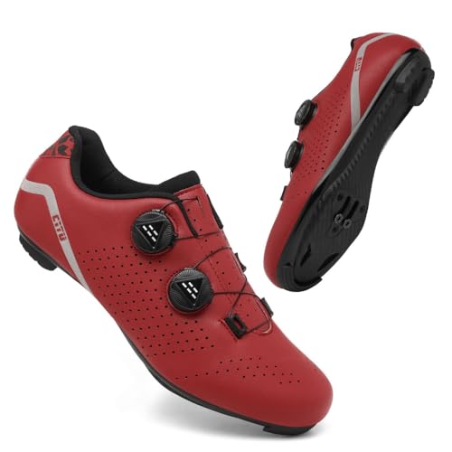 YIENHUI Fahrradschuhe Für Herren Und Damen Rennradschuhe Atmungsaktive Power-Sportschuhe Unisex-Spinbike-Schuhe Für Drinnen Und Draußen Lässiger, Bequemer Fahrrad-Sneaker-Red||Numeric_36 YIENHUI Fahrradschuhe Für Herren Und Damen Rennradschuhe Atmungsaktive Power-Sportschuhe Unisex-Spinbike-Schuhe Für Drinnen Und Draußen Lässiger, Bequemer Fahrrad-Sneaker-Red||Numeric_36 von YIENHUI