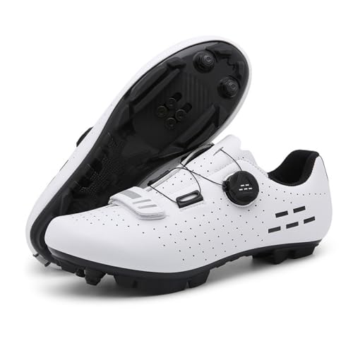 YIENHUI MTB-Fahrradschuhe Für Herren Und Damen rutschfeste Sport Outdoorschuhe Atmungsaktive Mountainbike-Schuhe Unisex-Spin-Bike-Schuhe Atmungsaktive Mountainbike-Profi-Sneaker-White||Numeric_40 YIENHUI MTB-Fahrradschuhe Für Herren Und Damen rutschfeste Sport Outdoorschuhe Atmungsaktive Mountainbike-Schuhe Unisex-Spin-Bike-Schuhe Atmungsaktive Mountainbike-Profi-Sneaker-White||Numeric_40 von YIENHUI