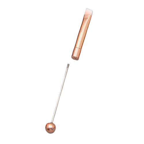 1 Stück/5 Stück Make-up-Pinsel-Set, Metallgriff, Perlenpinsel, professioneller Pinsel, Puder, Concealer-Pinsel, abgewinkelter Lidschattenpinsel für Eyeliner und Verblenden 1 Stück/5 Stück Make-up-Pinsel-Set, Metallgriff, Perlenpinsel, professioneller Pinsel, Puder, Concealer-Pinsel, abgewinkelter Lidschattenpinsel für Eyeliner und Verblenden von YIGZYCN