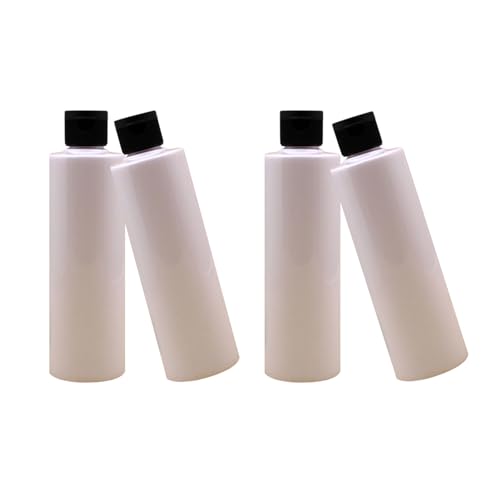 4pcs Tragbare 250 Nachfüllbare Plastikflaschen Kosmetische Behälter Für Shampoo Conditioner Make Up Remover Auslauf von YIGZYCN