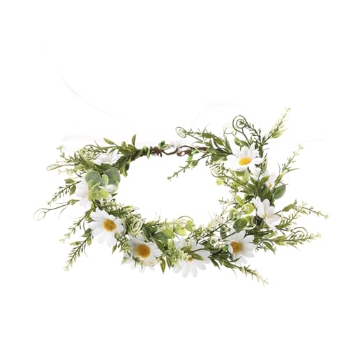 Braut Stirnbänder Blumen Stirnbänder Frauen Girlanden Haarkranz Braut Für Hochzeit Blumen Stirnbänder von YIGZYCN