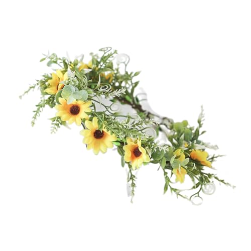 Braut Stirnbänder Blumen Stirnbänder Frauen Girlanden Haarkranz Braut Für Hochzeit Blumen Stirnbänder von YIGZYCN