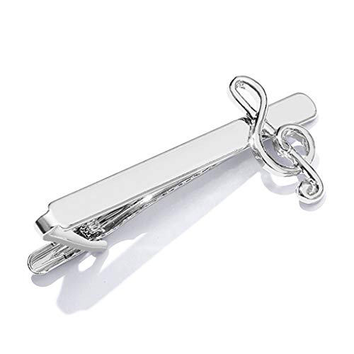 Business Tie Männer Krawattenclip Für Kreative Silber High End Modeklammern Geschenke C von YIGZYCN