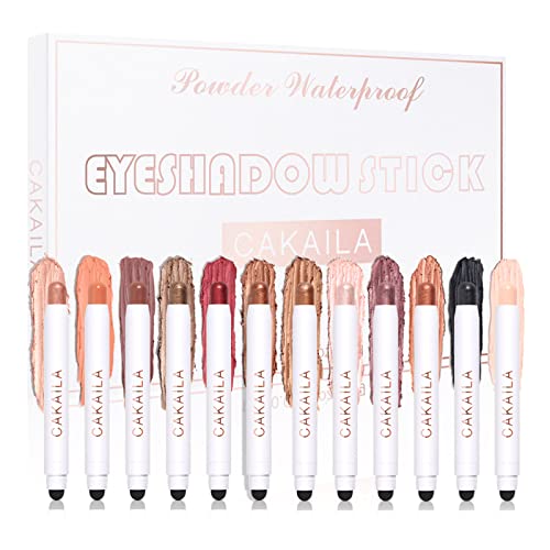 Creme Lidschatten Set Augenaufheller Lidschattenstift Augen Highlighter Make Up Für Frauen Augen Highlighter Make Up von YIGZYCN