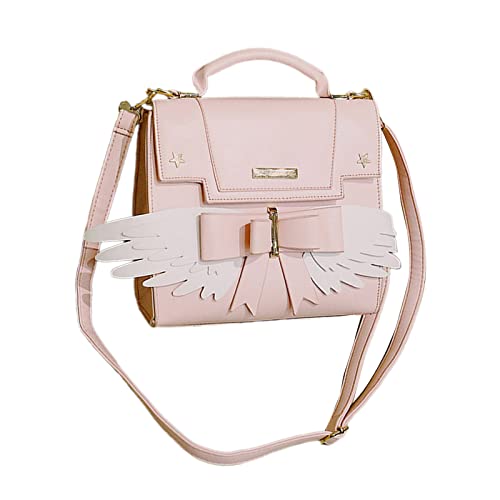 Frauen Kleine Umhängetasche Farbe Umhängetasche Niedliche Flügel Satchel Tasche Tasche Handtasche Mädchen Shopping Dating Tasche von YIGZYCN
