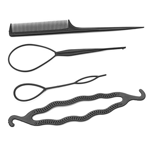 Haar Twist Styling Clip Dutt Maker Zopf Werkzeug Kamm Haar Zubehör 4 Stück Make Up Kamm Kämme Für Männer Kämme Für Frauen Haarschneidekämme Für Männer Set Kämme Für Männer Holzkämme Für Männer von YIGZYCN