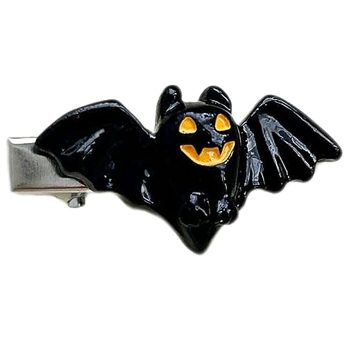 Haarspange mit Totenkopf-Motiv für Damen, Halloween, Festival, Party, Teenager, Mädchen, Haarspangen, SideBang Haarspange Kopfschmuck von YIGZYCN