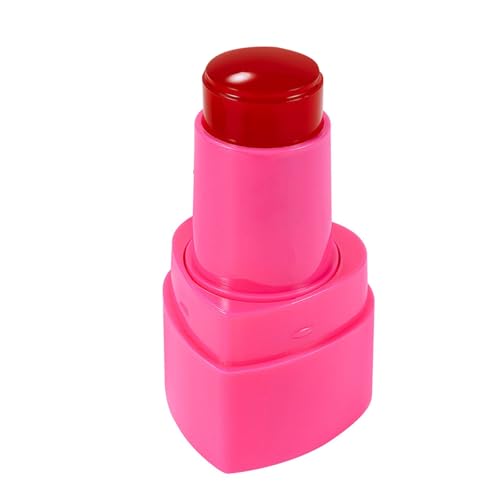 Jelly Lippenstift Feuchtigkeitsspendende Gesichtscreme Jelly Blushes Stick Lip Getöntes Make Up Rouge Eyes Liphellcreme Für Wangen Jelly Stick Lip Lip Getöntes Make Up Pen von YIGZYCN