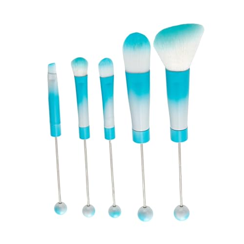 Make-up-Pinsel mit weichen Borsten, Perlen-Bastelpinsel, Perlen-Make-up-Pinsel, Lidschatten-Pinsel, einzigartiges Pinsel-Set, kreatives Make-up-Zubehör von YIGZYCN