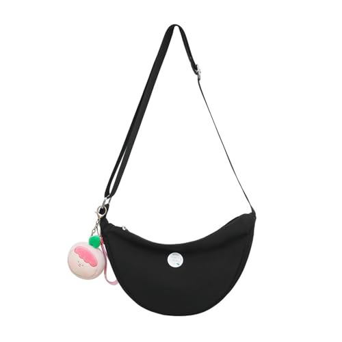 Modische Nylon Umhängetasche Lässig Leicht Reise Shopper Umhängetasche Handtasche Für Teenager Mädchen Und Frauen von YIGZYCN