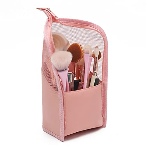 Reise Make Up Pinsel Tasche Tragbarer Kosmetikpinsel Organizer wasserdichte Make Up Pinsel Tasche von YIGZYCN