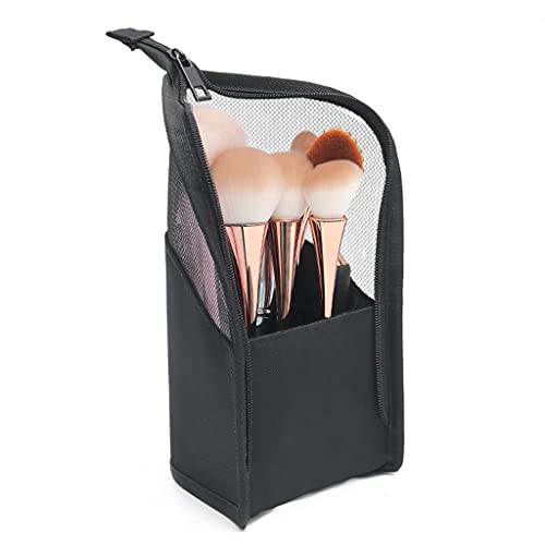 Reise Make Up Pinsel Tasche Tragbarer Kosmetikpinsel Organizer wasserdichte Make Up Pinsel Tasche von YIGZYCN