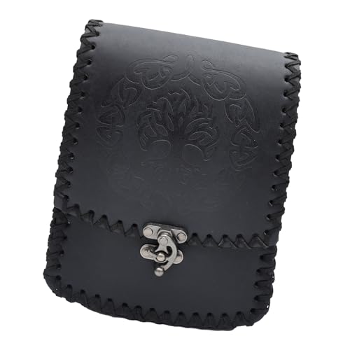 Renaissance-Geldbörsen, PU-Leder, Münztasche, Mittelalter-Gürteltasche, Hüfttasche, multifunktional, Kleingeld, Geldbörse, Gürteltasche für Erwachsene, B Renaissance-Geldbörsen, PU-Leder, Münztasche, Mittelalter-Gürteltasche, Hüfttasche, multifunktional, Kleingeld, Geldbörse, Gürteltasche für Erwachsene, B von YIGZYCN