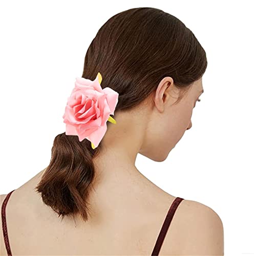 Rosen Haargummis Blumen Haargummis Für Frauen Blumen Pferdeschwanzhalter Blumen Haargummi Haarseil Blumen Gummiband Blumen Haargummis Für Frauen von YIGZYCN