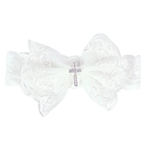 Spitzen Haarbänder Für Babys Breites Stirnband Kinder Prinzessin Haarwickel Geburtstags Haar Accessoire Baby Mädchen Foto Requisiten Haar Baby Haarband Blumen Baby Haarband Baby Haarband von YIGZYCN