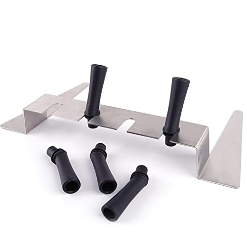 Stift Display Stand Edelstahl Stift Maschine Rack Unterstützung Organizer Zubehör Für Künstler Stift Stand von YIGZYCN