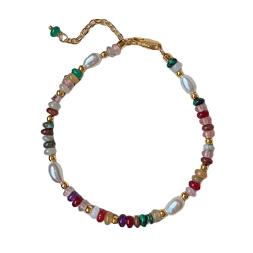 YIGZYCN Anspruchsvolle runde Perlen für Damen, Süßwasserperlen und Halskette, Schmuck, einzigartiger Halsschmuck, Perlen-Halskette YIGZYCN Anspruchsvolle runde Perlen für Damen, Süßwasserperlen und Halskette, Schmuck, einzigartiger Halsschmuck, Perlen-Halskette von YIGZYCN