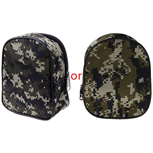 YIGZYCN Camouflage Angelrolle Mini Tasche Tasche Angelgerät Tasche Für Den Fall Freien Für Männer Salzwasser von YIGZYCN