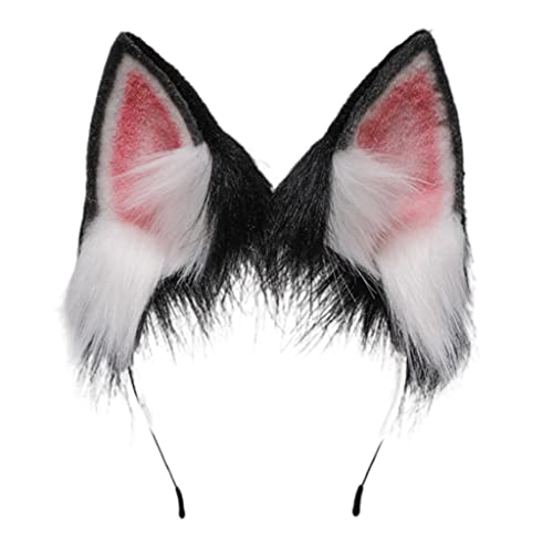 YIGZYCN Cartoon Fuchs Ohr Form Haar Hoop Niedliche Haar Rave Halloween Cosplay Party Kostüm Kopfbedeckungen für Kinder von YIGZYCN