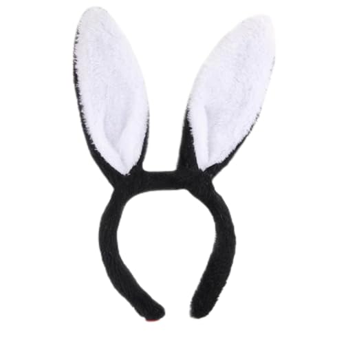 YIGZYCN Cartoon Hasenohren Stirnband Plüsch Hasenohren Haarband Tierohren Haarband Weihnachten Cosplay von YIGZYCN