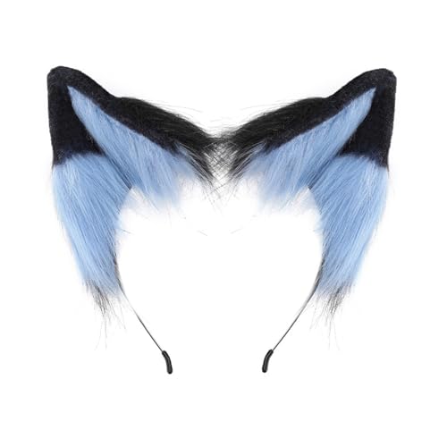 YIGZYCN Cosplay Katze Ohr Stirnband Frau Studenten Karneval Anime Charakter Haarband Katze Ohr Stirnbänder Plüsch Weihnachten von YIGZYCN