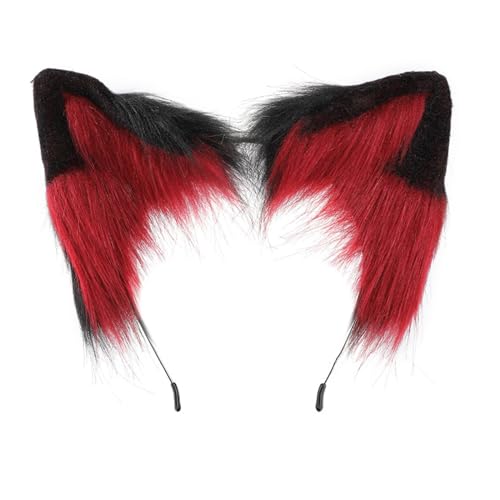 YIGZYCN Cosplay Katze Ohr Stirnband Frau Studenten Karneval Anime Charakter Haarband Katze Ohr Stirnbänder Plüsch Weihnachten von YIGZYCN