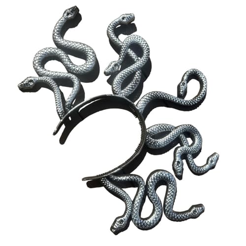 YIGZYCN Elegante Schlangenstirnbänder Vintage Halloween Kopfbedeckung Masquerades Party Kopfbedeckung für Frauen Festival von YIGZYCN