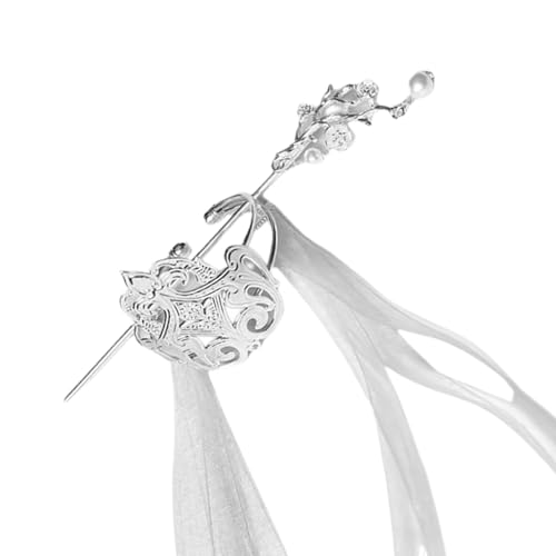 YIGZYCN Elegantes Band-Stirnband, Haarkronen, Kopfschmuck, chinesische Retro-Haarnadeln, verstellbares Haar-Accessoire aus von YIGZYCN