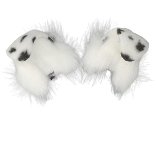 YIGZYCN Elektrische bewegliche Ohr-Welpen-Ohr-Form-Haar-Reifen-abnehmbare Ohren-Haarband-Weihnachts-Cosplay-Stirnband für von YIGZYCN