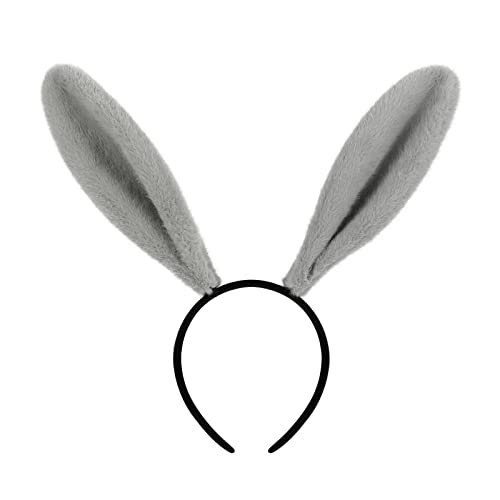 YIGZYCN Erwachsene Teenager Nette Kaninchen Ohr Form Stirnband Plüsch Haar Hoop Make-Up Live Broadcast Cosplay von YIGZYCN