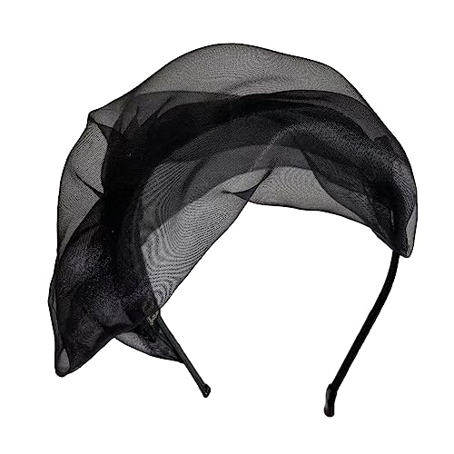 YIGZYCN Fascinator Hüte Pillbox Kirche Kappe Frauen Tea Party Stirnband Kopfbedeckung Hochzeit Haarschmuck Fascinator von YIGZYCN