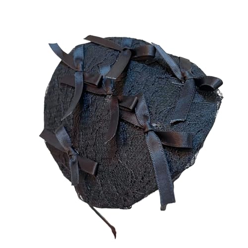 YIGZYCN Fascinators Hüte 20er 50er Jahre Pillbox Cocktail Tea Party Kopfbedeckung Elegantes Spitzenschleifen Stirnband YIGZYCN Fascinators Hüte 20er 50er Jahre Pillbox Cocktail Tea Party Kopfbedeckung Elegantes Spitzenschleifen Stirnband von YIGZYCN