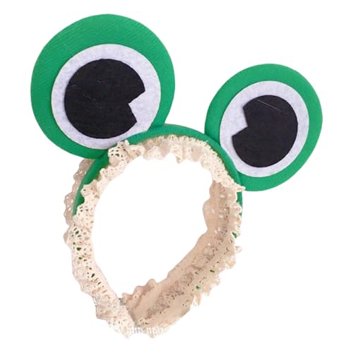 YIGZYCN Frösche Stirnbänder Cosplay Spitzen Kopfbedeckungshaarbänder Kopfbedeckung Make -up waschen Gesicht Haarbänder YIGZYCN Frösche Stirnbänder Cosplay Spitzen Kopfbedeckungshaarbänder Kopfbedeckung Make -up waschen Gesicht Haarbänder von YIGZYCN