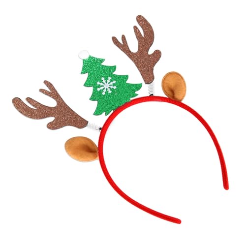 YIGZYCN Geweih-Hut, Schleife, Stirnband, Weihnachtskopfbedeckung, Weihnachtsfeier, Foto-Requisiten, Schleife, YIGZYCN Geweih-Hut, Schleife, Stirnband, Weihnachtskopfbedeckung, Weihnachtsfeier, Foto-Requisiten, Schleife, von YIGZYCN