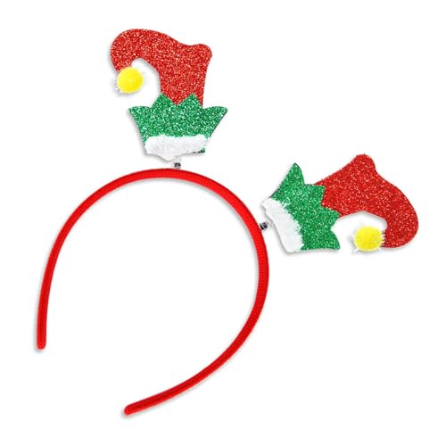 YIGZYCN Geweih-Hut, Schleife, Stirnband, Weihnachtskopfbedeckung, Weihnachtsfeier, Foto-Requisiten, Schleife, YIGZYCN Geweih-Hut, Schleife, Stirnband, Weihnachtskopfbedeckung, Weihnachtsfeier, Foto-Requisiten, Schleife, von YIGZYCN