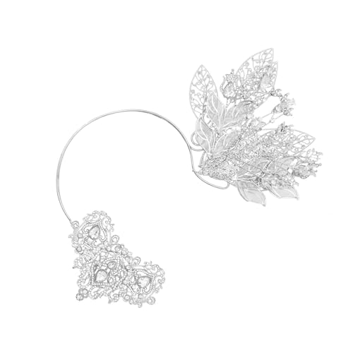YIGZYCN Goldenes Blumenblatt-Stirnband für formelle Anlässe, ethnische Malaysia-Hochzeit, Braut-Stirnband, Abendkleid, von YIGZYCN