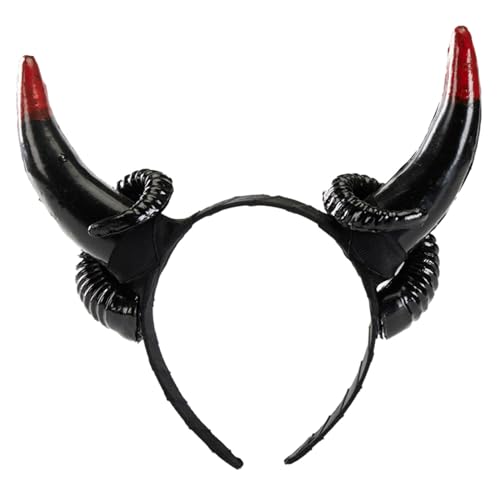 YIGZYCN Gothic Geweih Horn Cosplay Party Cartoon COSPLAY Halloween Cartoon Rolle Spielen Kostüm Proms Party Live-Show von YIGZYCN